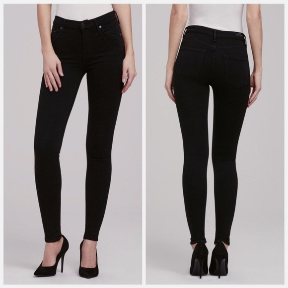 Citizens Of Humanity Denim - Citizens of Humanity Black Rocket High Rise Skinny Size 27